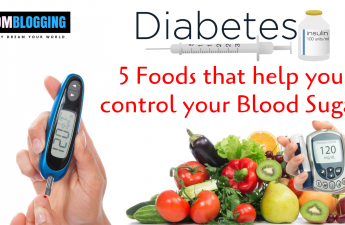 5 Foods that help you control your Blood Sugar or diabetes
